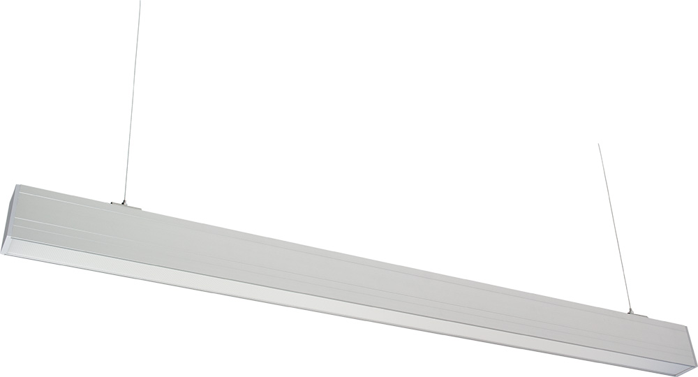 LED-Pendelleuchte Typ: Line 32 Watt / Lichtfarbe einstellbar / direkt Abstrahlung / Gehäuse: Aluminium weiß