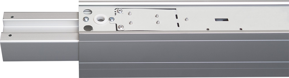 Starrer-Verbindungsblock für LED-Pendelleuchte Typ: Line / Alufarben