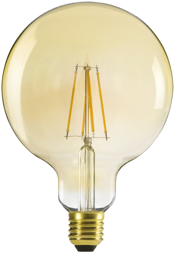 LED Filament Vintage Globelampe 7W (Ersatz für 55W) 2500K
